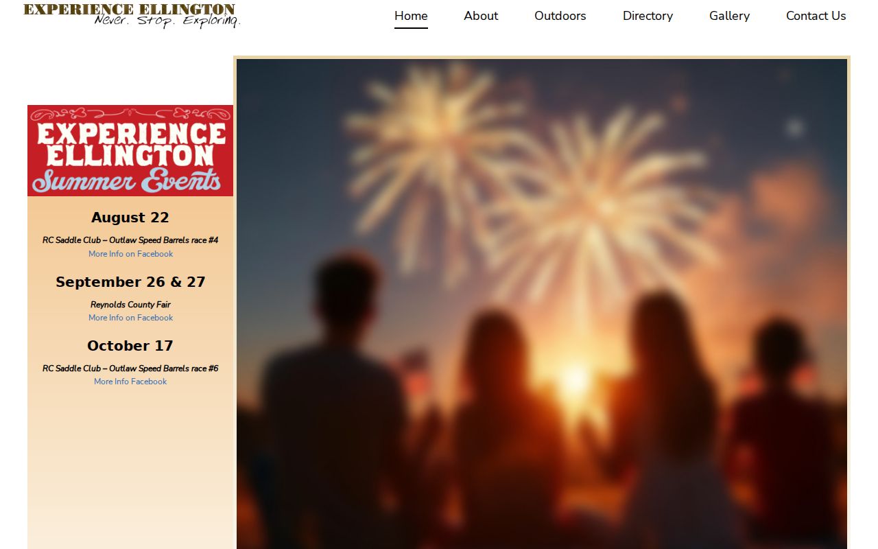 Official City of Ellington website and city government context